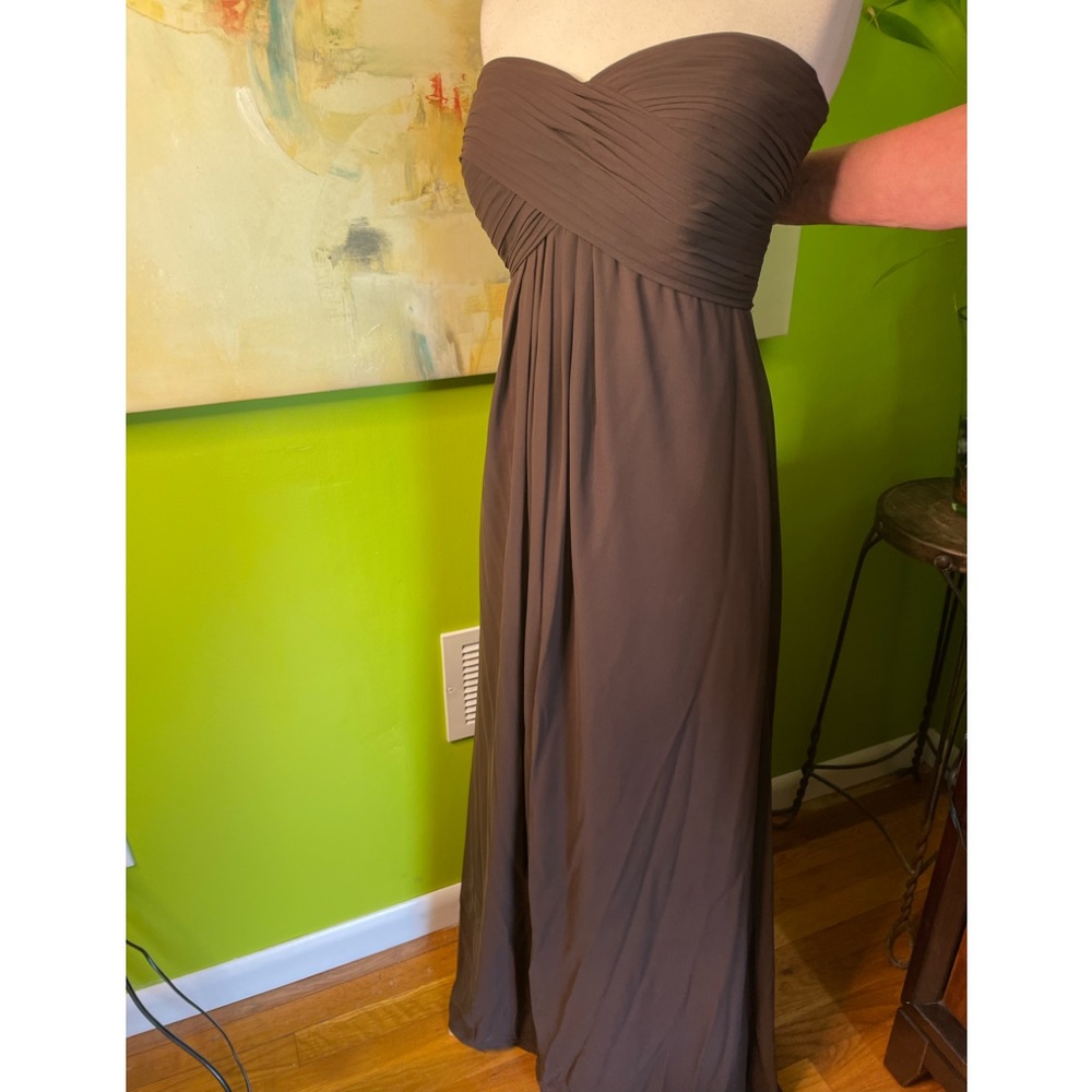 Lovely strapless full length dress